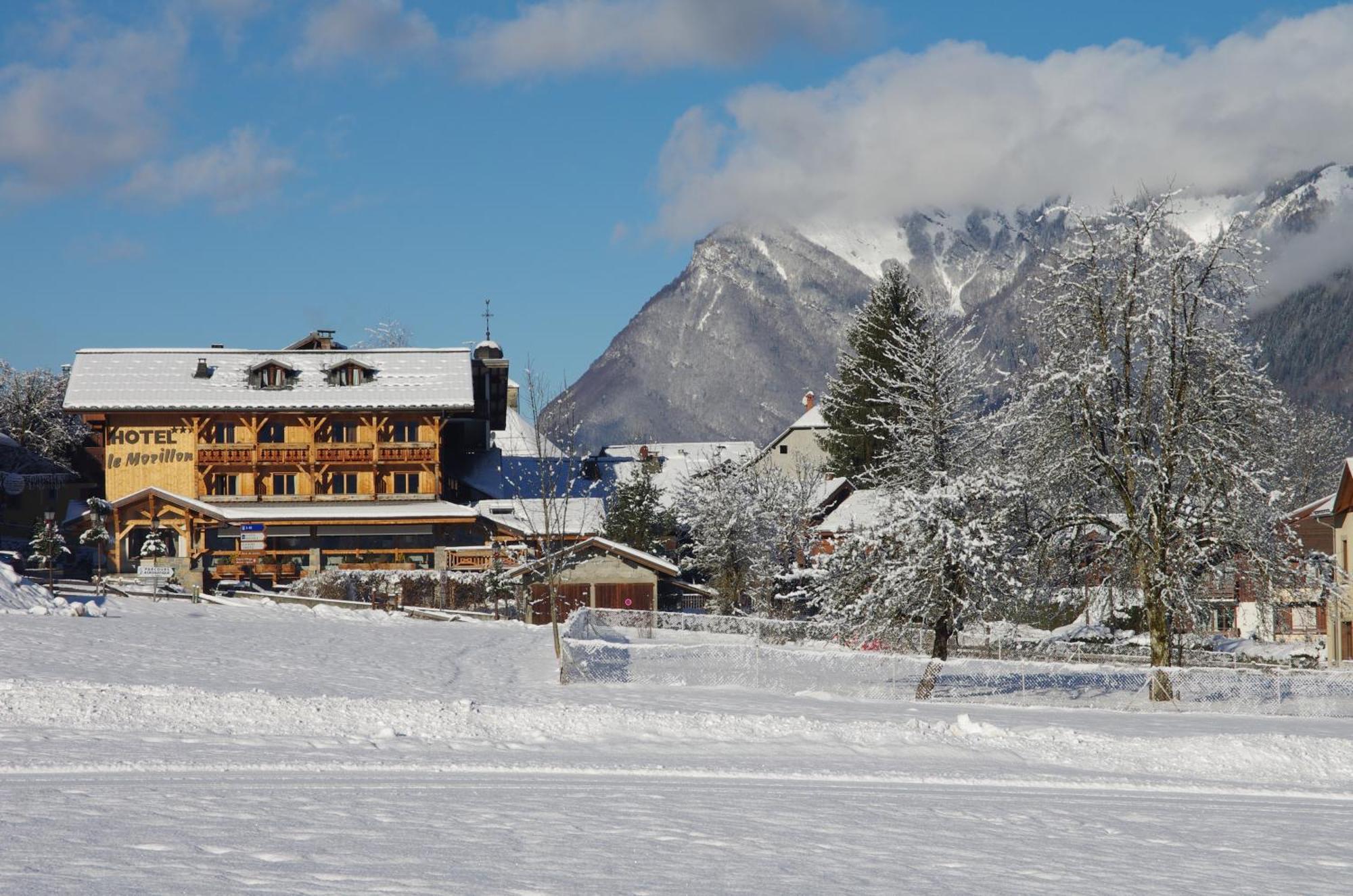 Hotel-Spa Le Morillon Charme & Caractere Eksteriør bilde