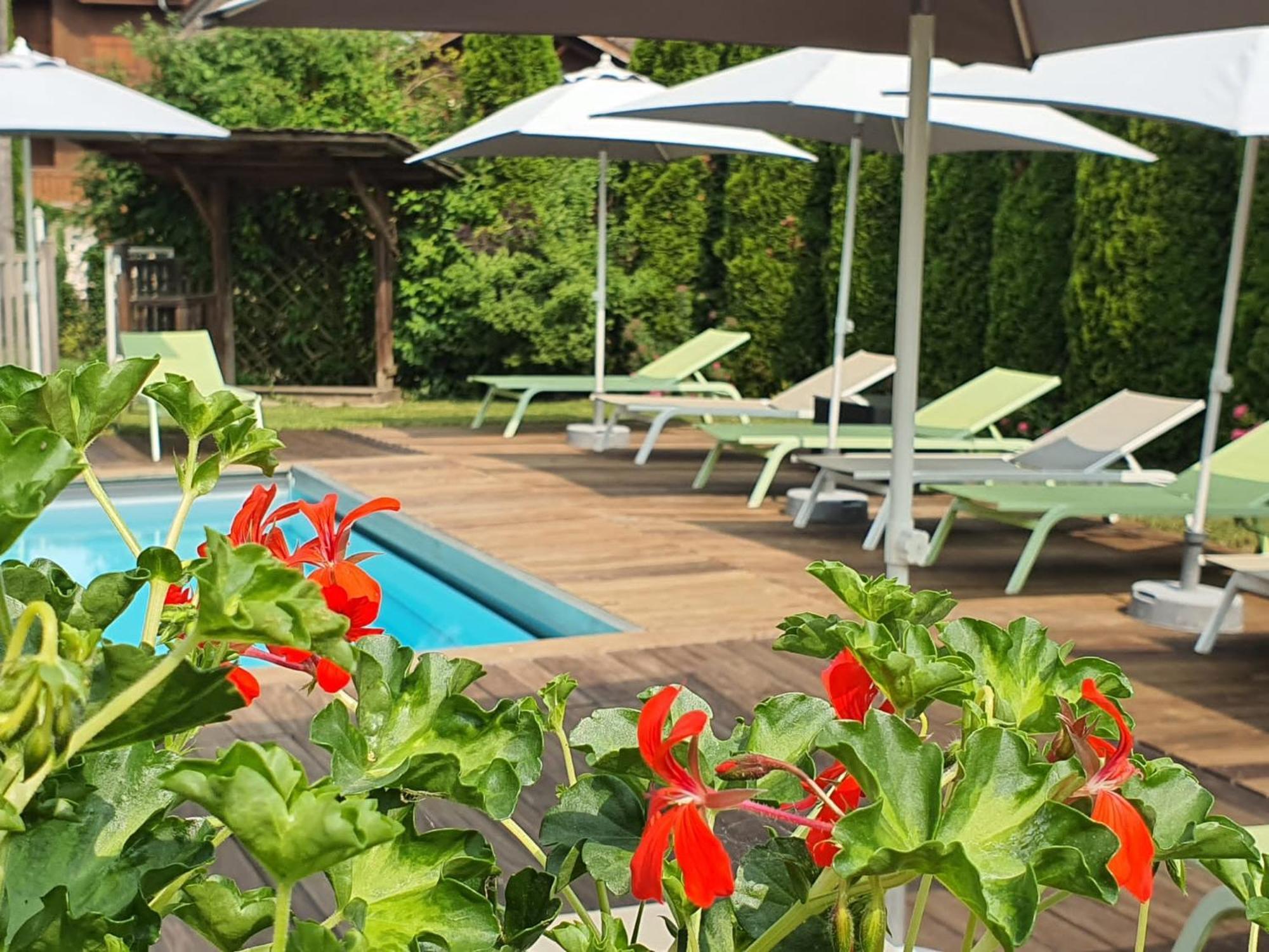 Hotel-Spa Le Morillon Charme & Caractere Eksteriør bilde
